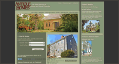 Desktop Screenshot of antiquehomesmagazine.com